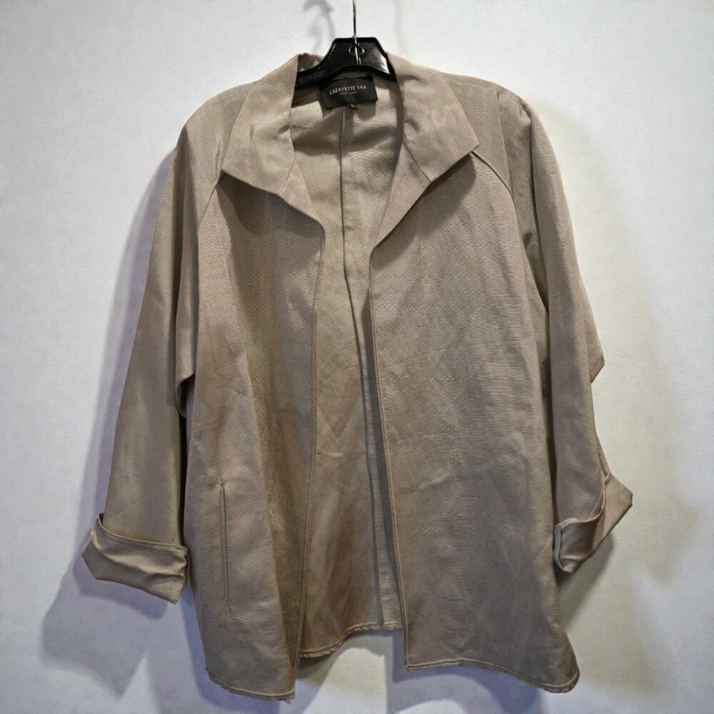 Lafayette 148   Silver/Beige shimmer Jacket